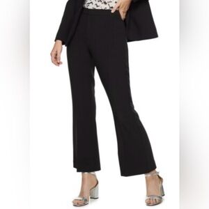 Nine West Black Kick Flare Pants